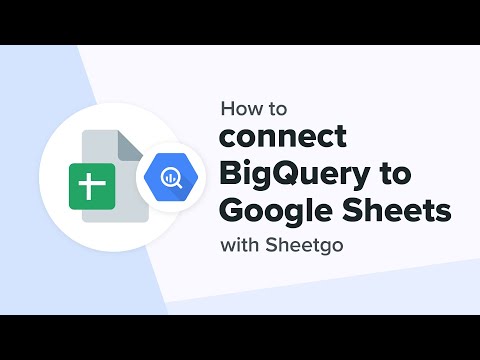 Connect BigQuery to Google Sheets automatically